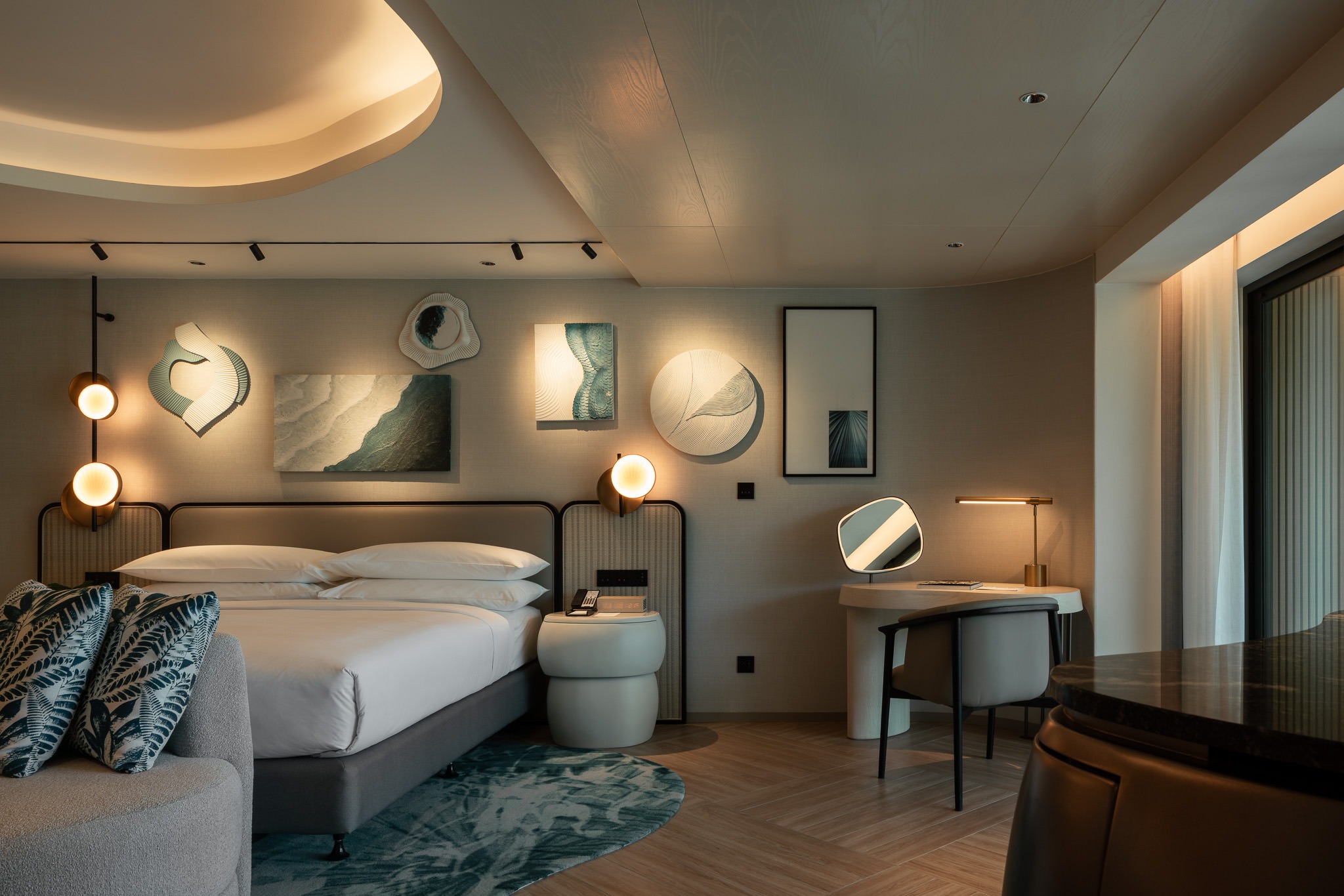 Garden Suite at Pattaya Marriott Resort designed by PIA Interior