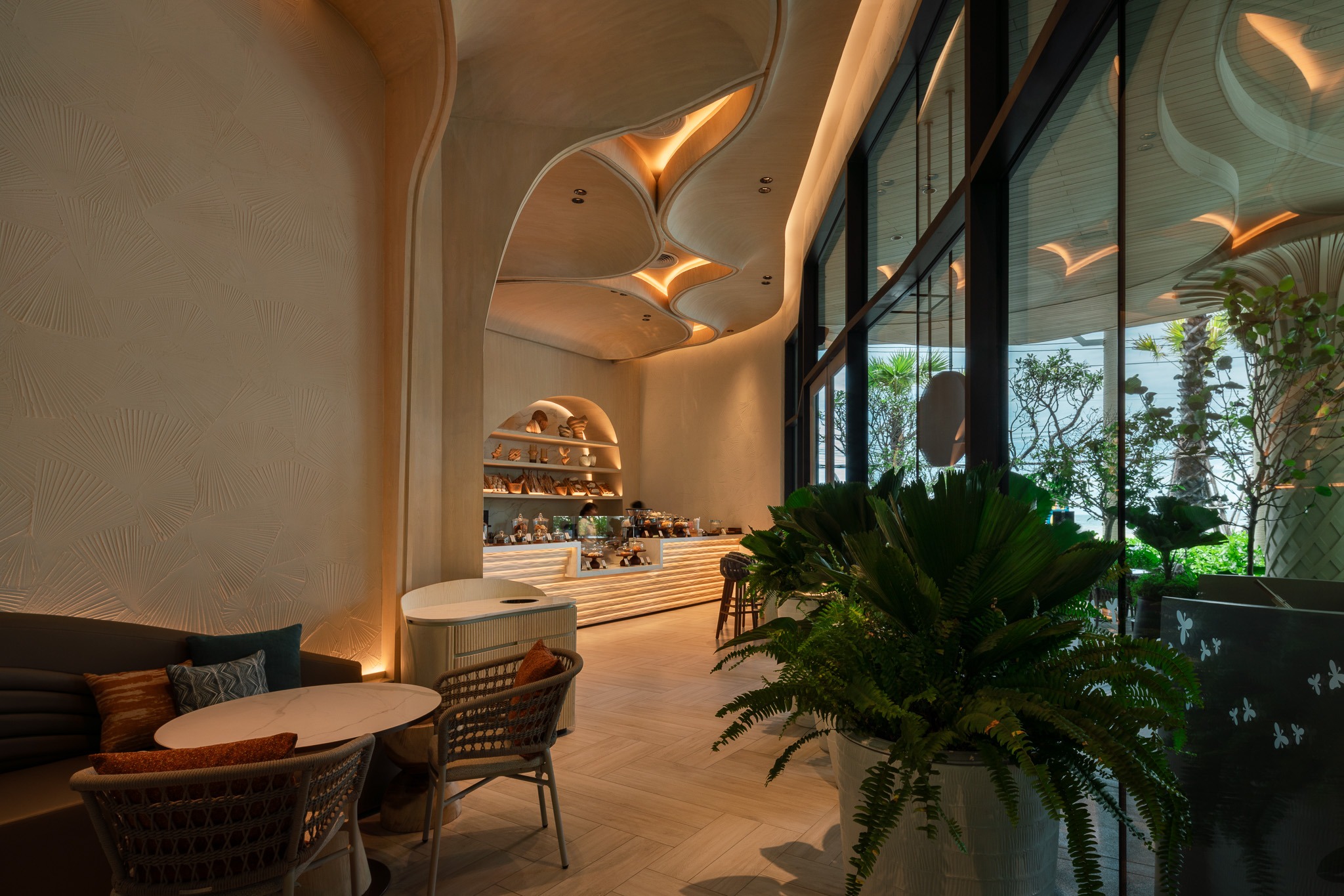 Siam Bakery at Pattaya Marriott Resort designed by PIA Interior