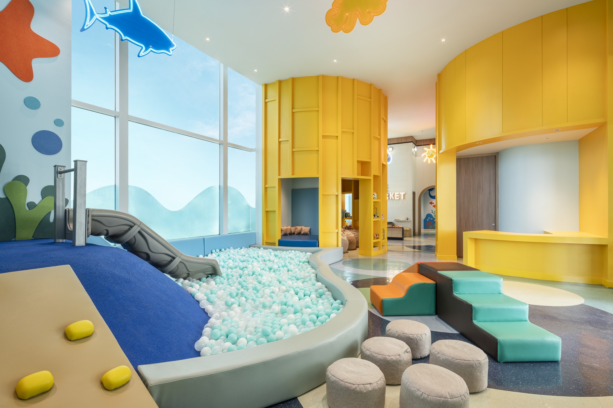 Kid's club interior at Holiday Inn Pattaya, Thailand
