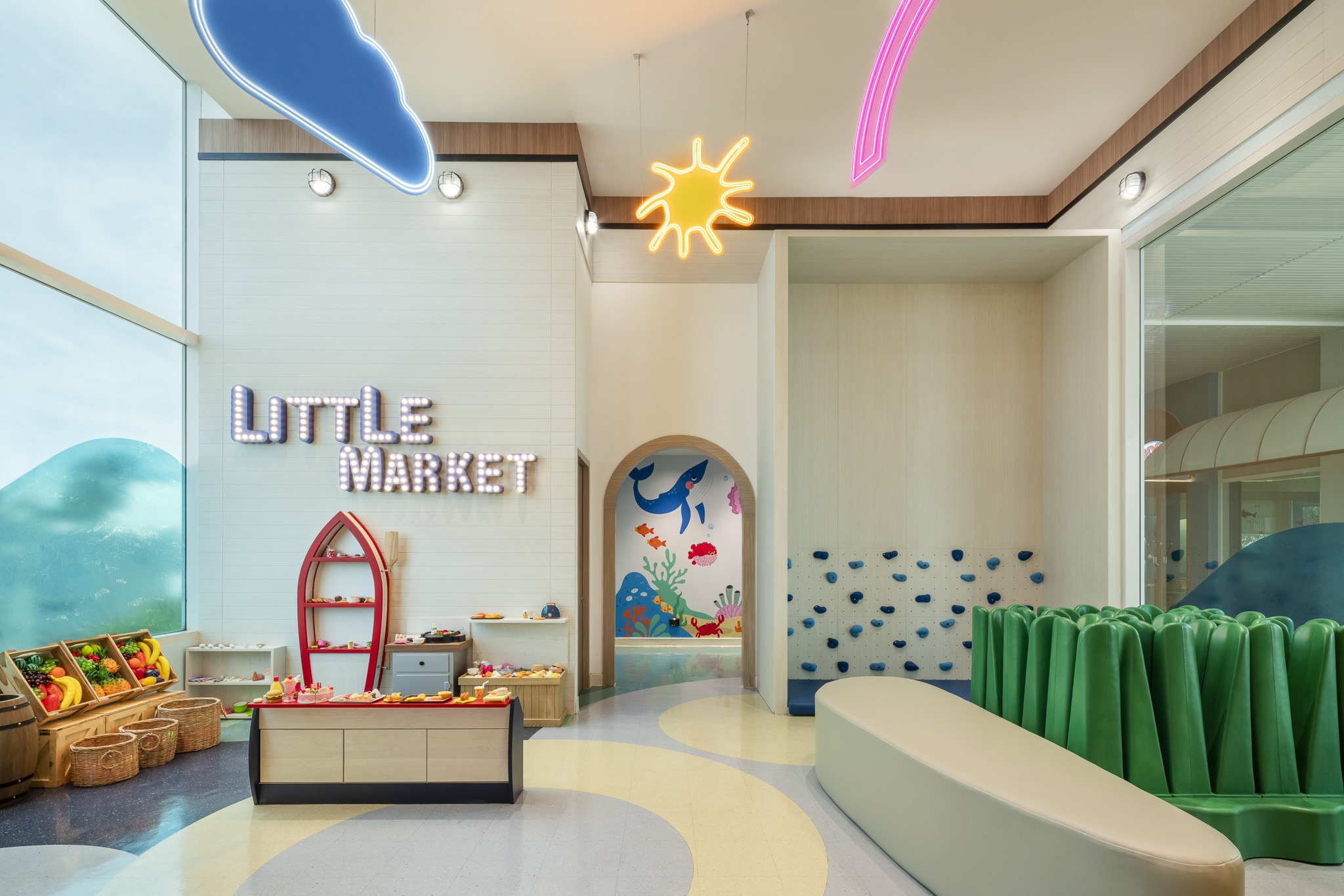 Kid's club interior at Holiday Inn Pattaya, Thailand