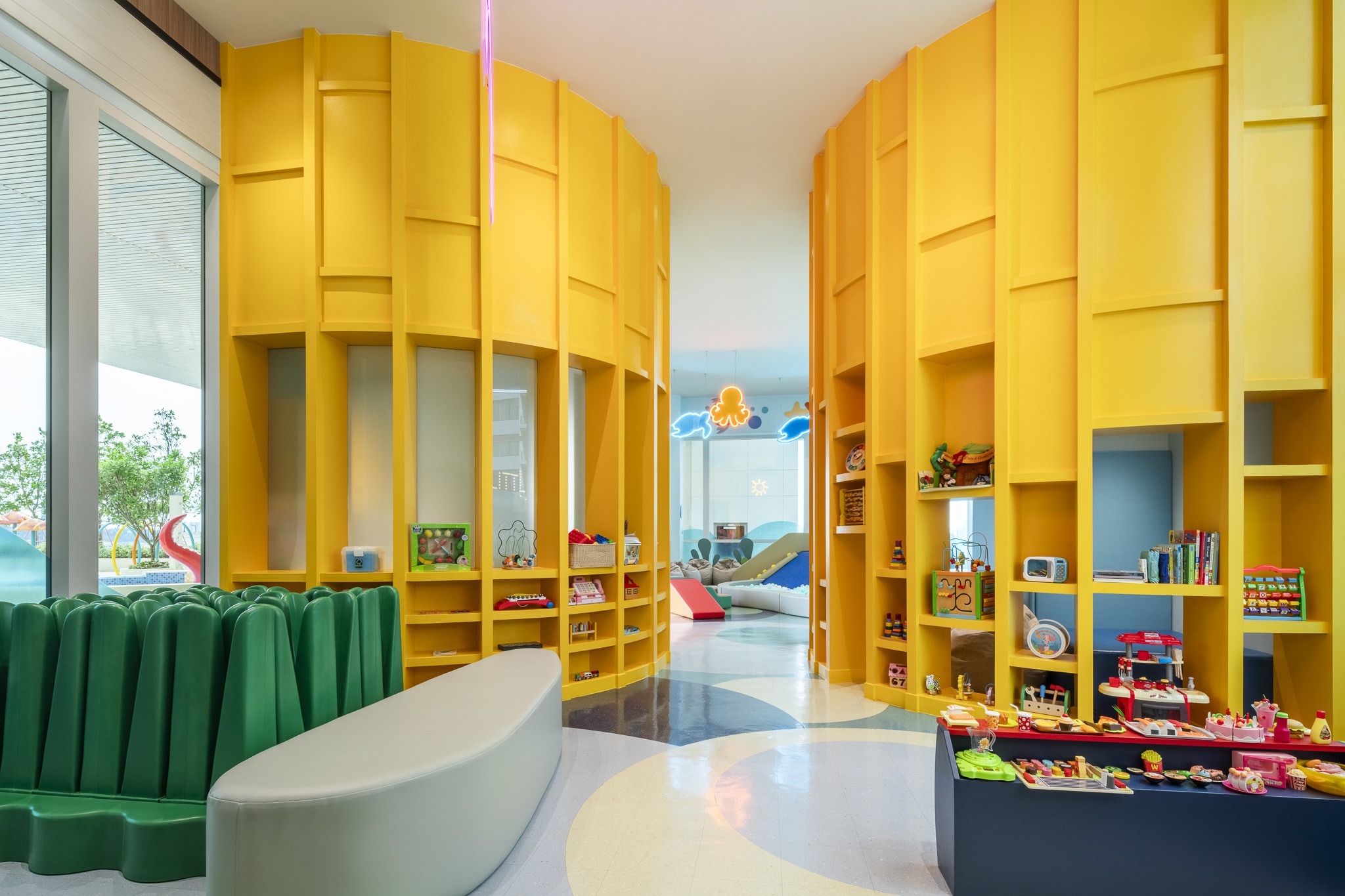 Kid's club interior at Holiday Inn Pattaya, Thailand